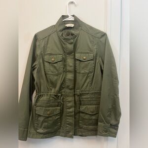 L.L. Bean Sage Green Lightweight Utility Jacket